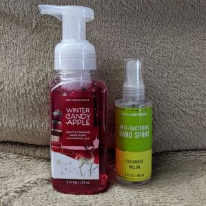 Bath & Body Works Soap and Sanitizer